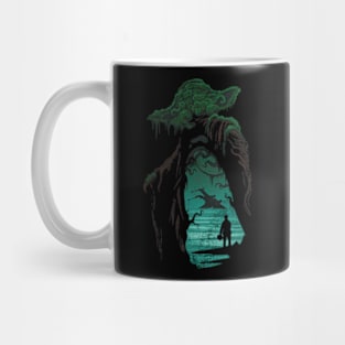 Luke jedi training Mug